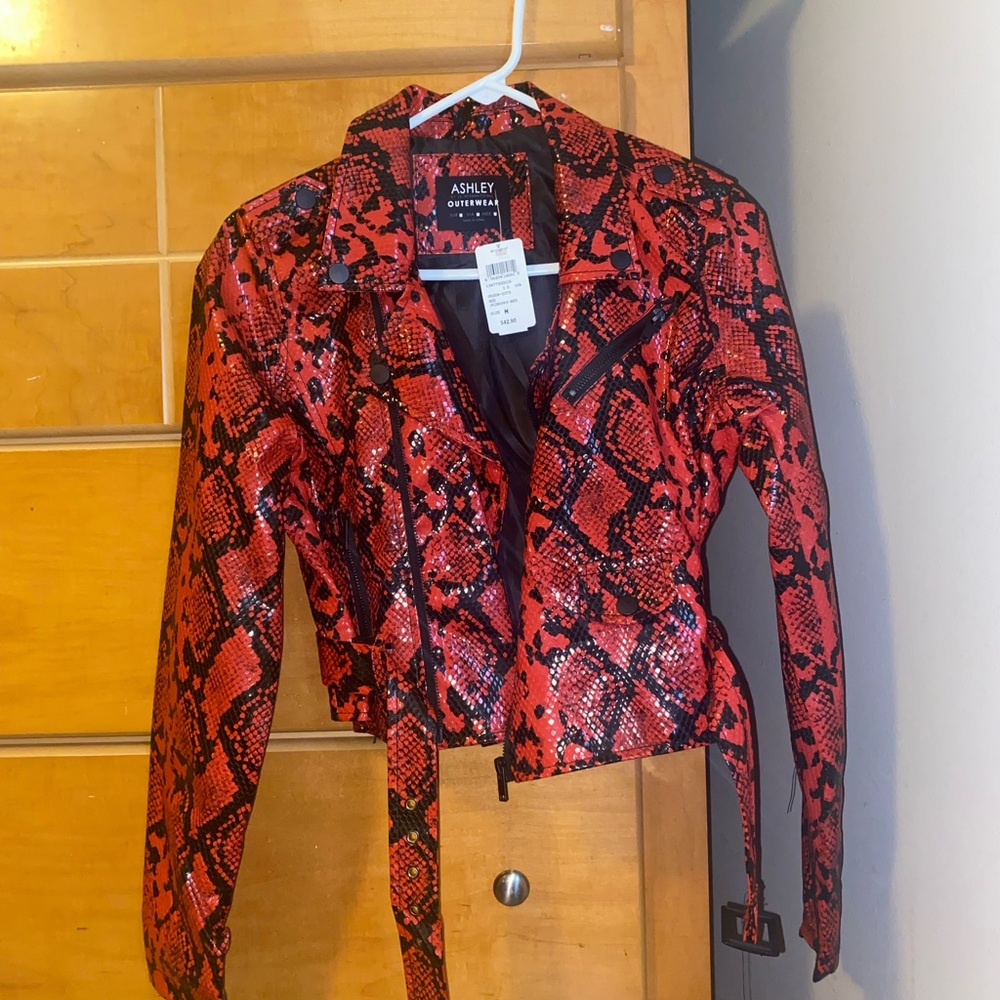 Black and red jacket